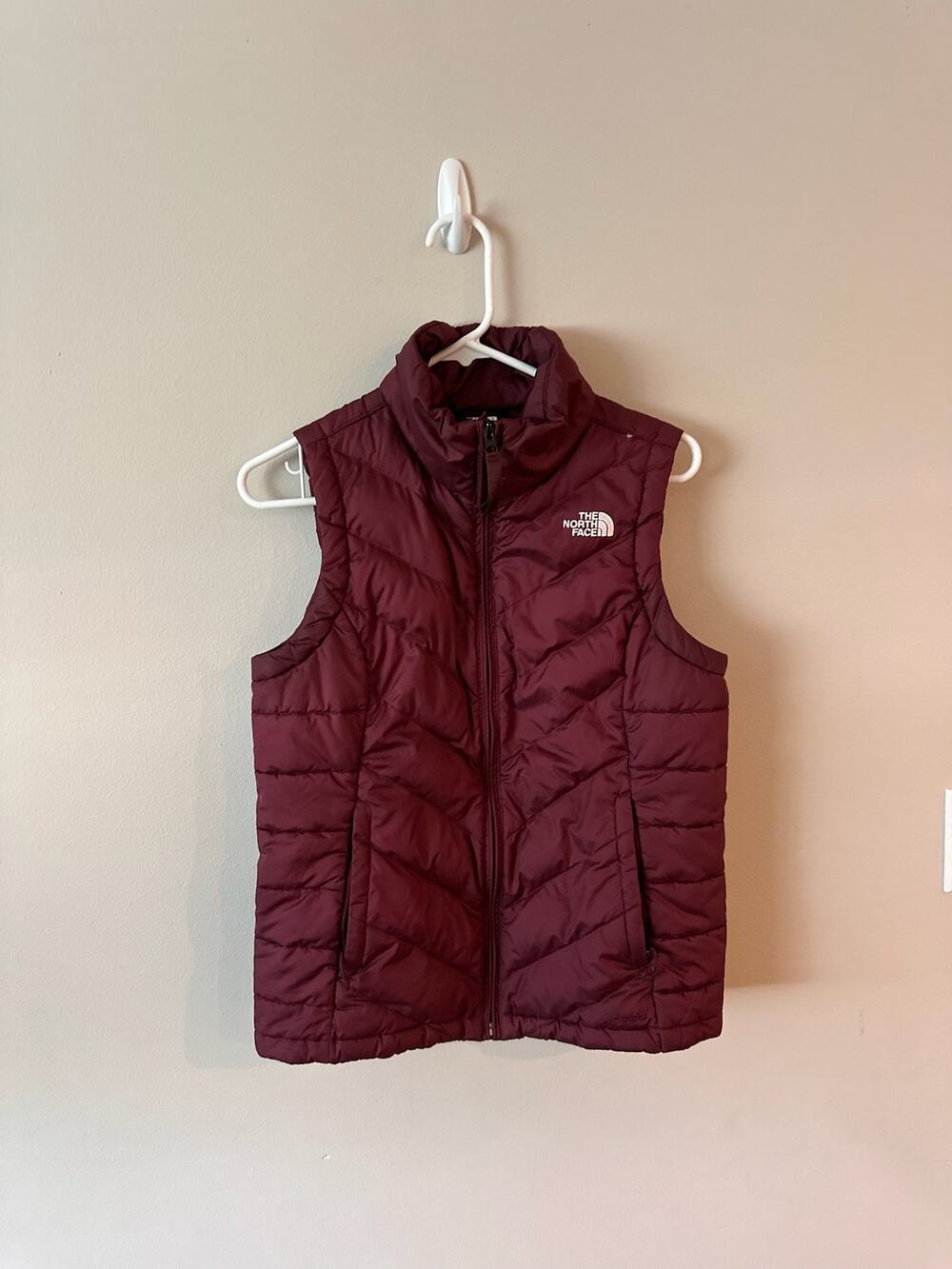 The North Face 100% Down Feather Fill Vest Jacket Coat